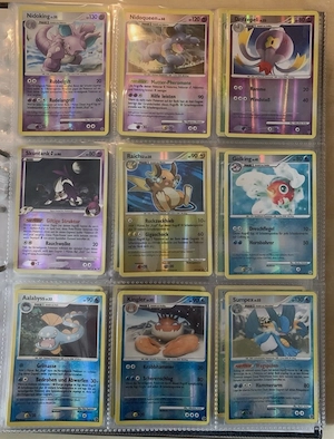 Pokemon-Karten-Sammlung 