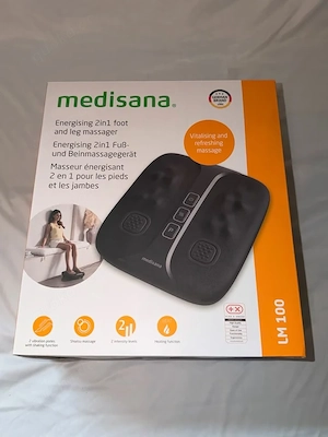 medisana LM 100 Fußmassagegerät mit Schüttelfunktion, Shiatsu