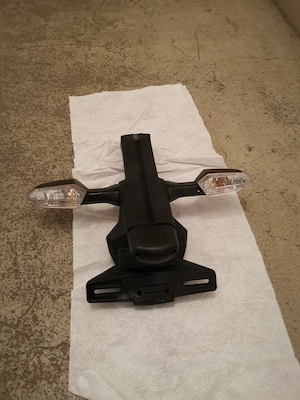 Motorrad Kennzeichenhalter mit Blinkern