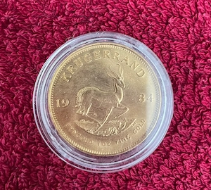 1 Oz Krügerrand gold