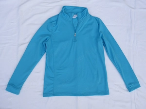 Sport-Shirt Crane Kids Gr. 152 blau Ski-Funktions-Shirt Pulli