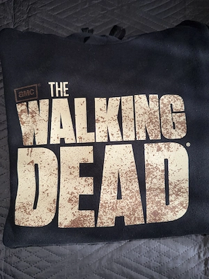 Optimal für Halloween: Original The Walking Dead Hoodie, XXL