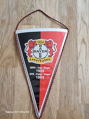 Bayer Leverkusen, Wimpel, Fußball,