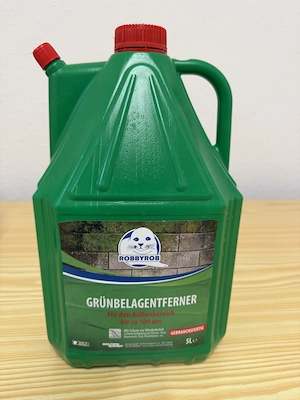 Neuer 5-Liter-Kanister RobbyRob Grünbelagsentferner