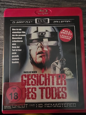 Gesichter des Todes Rarität  Blu Ray 