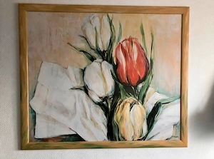 Leinwand Bild mit Rahmen