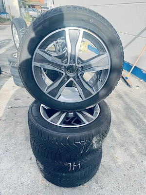 4x Winter Kompletträder 225 50 R17 98V Michelin Alpin M+S auf Alufelge