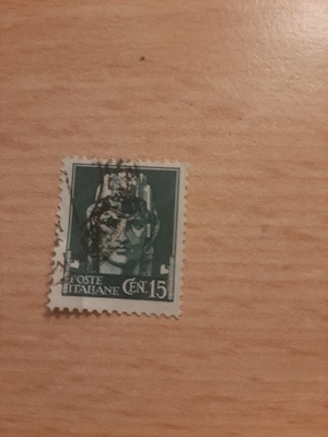 top Briefmarke Italien 