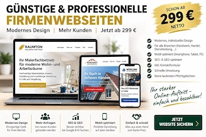 Professionelle und günstige Webseiten erstellen lassen