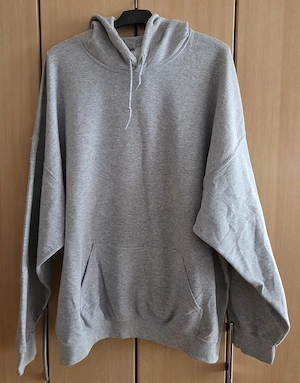 GILDAN - Kapuzenpullover  Sweater  Hoodie  Pullover  XXL  grau