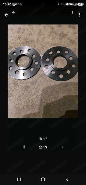 HR Adapterplatten Nr-551001125775 5x100 5x112 57.1 75