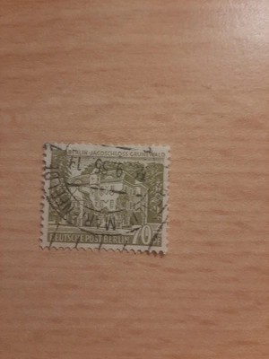 Briefmarke Berlin schloß grünewald