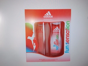 RARITÄT: Adidas Fun Sensation Geschenkset (EdT + Duschgel) - NEU & UNBENUTZT - nur Abholung Berlin