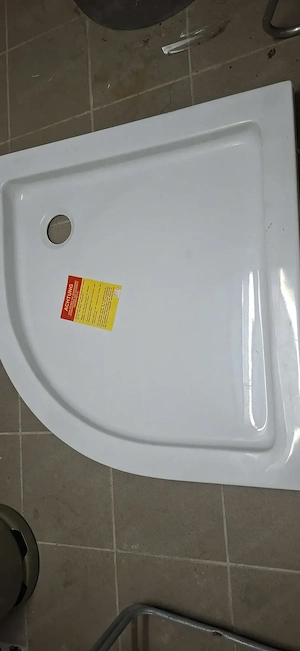 Eck duschwanne 90 90