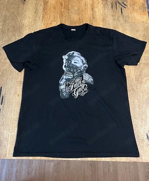 Marilyn Shirt Schwarz XXXL