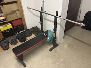 Fitness-Set, Krafttraining, Gewichte, Hanteln, Zubehör
