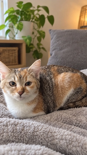Weibliches Kitten Kätzchen sucht 