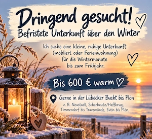 DRINGEND! Winterunterkunft gesucht!