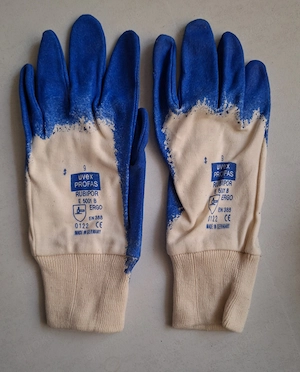 Uvex Schutzhandschuh rubipor XS 5001B Größe 9 