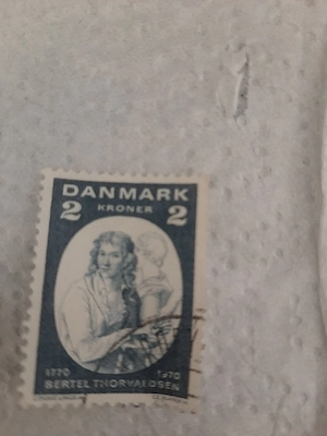 Briefmarke Danemark 