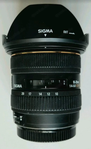 Sigma Weitwinkelzoom 10-20 mm (Canon)