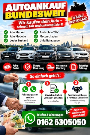 Auto mit Motorschaden oder ohne TÜV verkaufen?
