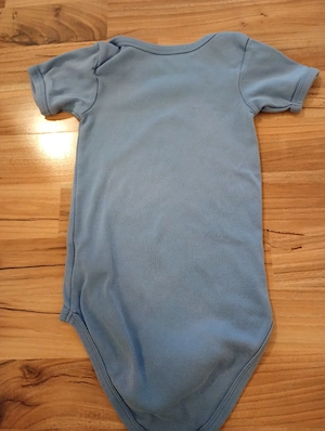 Räuberbody Kurzarmbody hellblau 86 TCM
