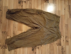 3 4-Stoffhose braun-khaki 38 