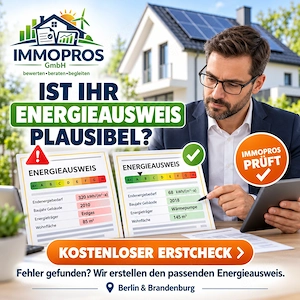 Kostenlose Energieausweis-Prüfung für Ihre Immobilie