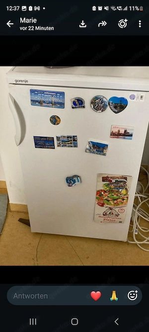 Kühlschrank mit Eisfach
