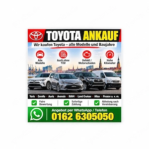 Toyota Ankauf   Yaris, Corolla, Avensis, RAV4