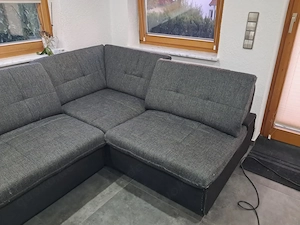 L-förmiges Sofa ,2 teilig,mit verstellbaren Rückenteilen