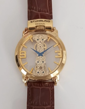 Stührling "Handaufzug" Uhr  (( Full Set ))