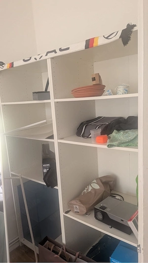 IKEA Regal   offener Schrank   weiß