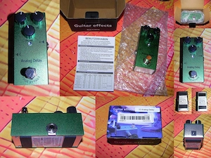 Verkaufe NEU OVP Analog Delay Fußpedale für Gitarre & Bass Bodentreter Gitarreneffekte