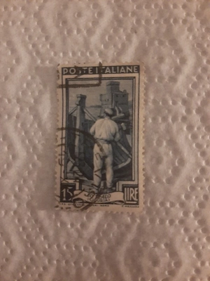 top Briefmarke original 